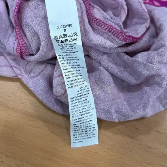 NWT City Chic Estelle Maxi Dress Magenta Smocked Ruffle size 16 - Picture 8 of 8